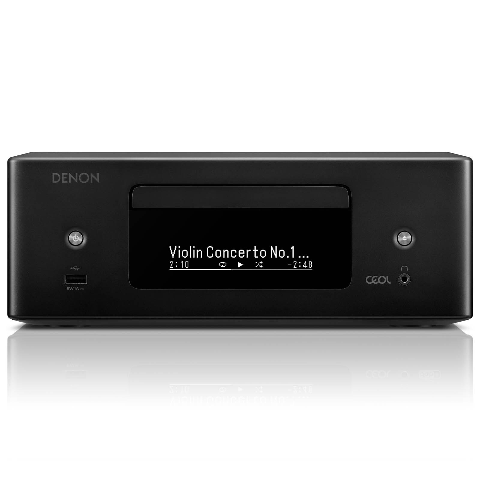 Denon RCD-N12 Compact Stereo Receiver 35 Watts per Channel